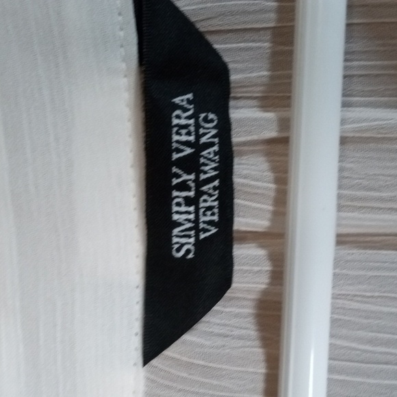 Simply Vera Wang Sheer Embroidered, Contemporary, Feminine, Classic, Contemporar - Picture 2 of 10